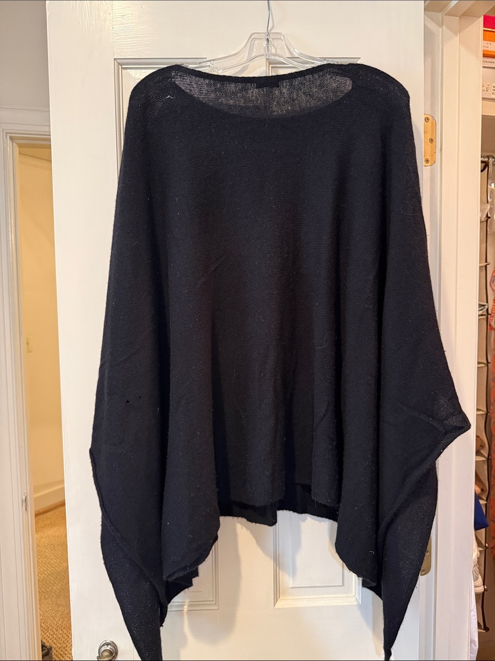J McLaughlin Black Poncho